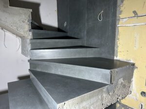 Заказать ступени из плитки