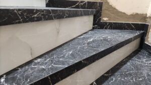 лестница из керамогранита в Краснодаре