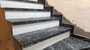 лестница из керамогранита-плитка123м2